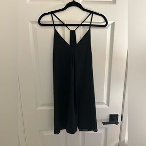 Alice + Olivia Black Mini Dress